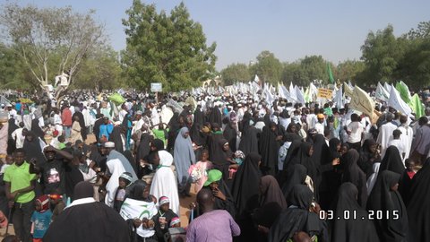 Thousands of Shia and Sunnis Participate in Prophet Muhammad's Birthday in Kano - Nigeria / Pics